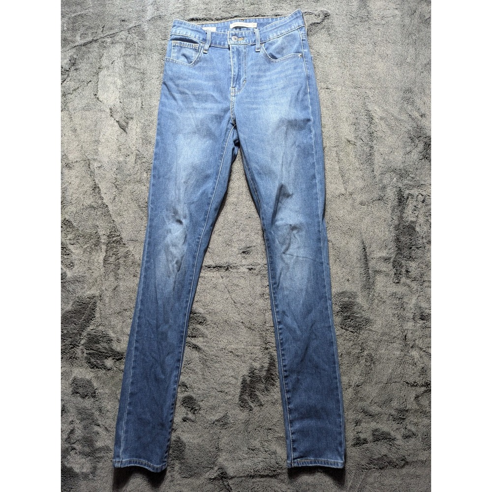 Levi's Premium 721 High Rise Skinny Jeans Women's Size 25 Medium Wash